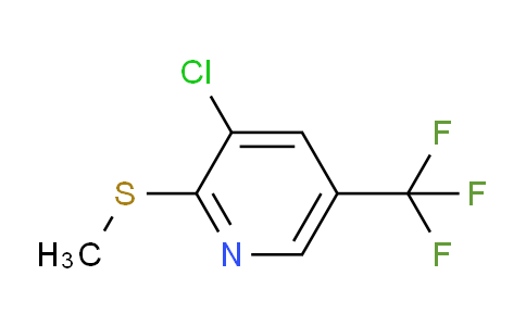 CAS No. 1378308-91-8, 3-Chloro-2-(methylthio)-5-(trifluoromethyl)pyridine