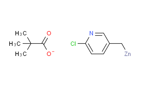 CAS No. 1383708-40-4, ((6-Chloropyridin-3-yl)methyl)zinc pivalate
