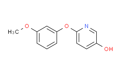 CAS No. 1394954-82-5, 6-(3-Methoxyphenoxy)pyridin-3-ol