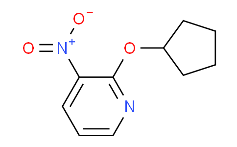 CAS No. 1394966-72-3, 2-(Cyclopentyloxy)-3-nitropyridine