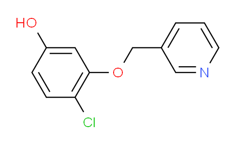 CAS No. 1394969-41-5, 4-chloro-3-(pyridin-3-ylmethoxy)phenol