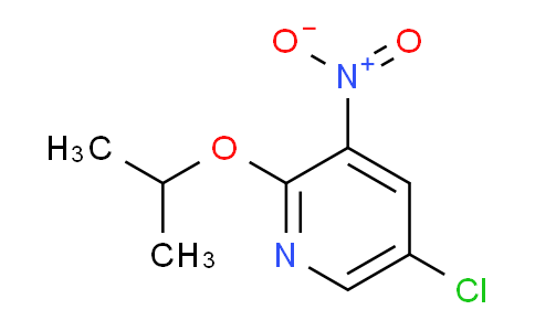 CAS No. 1395035-46-7, 5-Chloro-3-nitro-2-(propan-2-yloxy)pyridine
