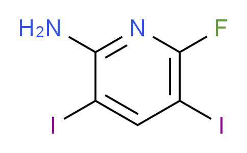 CAS No. 1402148-90-6, 6-Fluoro-3,5-diiodopyridin-2-amine
