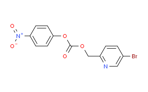 CAS No. 1404431-71-5, (5-Bromopyridin-2-yl)methyl 4-nitrophenyl carbonate