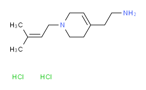 CAS No. 1417349-90-6, (2-[1-(3-Methylbut-2-en-1-yl)-1,2,3,6-tetrahydropyridin-4-yl]ethyl)amine dihydrochloride