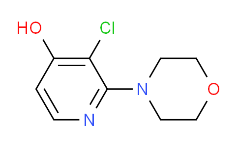 CAS No. 1420034-39-4, 3-Chloro-2-(morpholin-4-yl)pyridin-4-ol