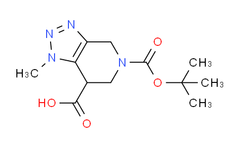 CAS No. 1422344-08-8, 5-BOC-1-Methyl-4,5,6,7-Tetrahydro-1H-[1,2,3]triazolo[4,5-C]pyridine-7-carboxylic acid