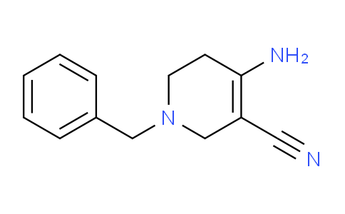 CAS No. 14247-04-2, 4-Amino-1-benzyl-1,2,5,6-tetrahydropyridine-3-carbonitrile