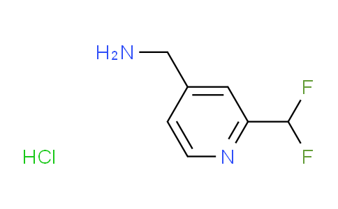CAS No. 1428532-89-1, 4-(Aminomethyl)-2-(difluoromethyl)pyridine hydrochloride