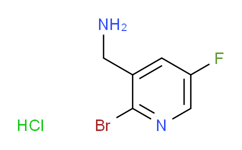 CAS No. 1428532-95-9, (2-Bromo-5-fluoropyridin-3-yl)methanamine hydrochloride