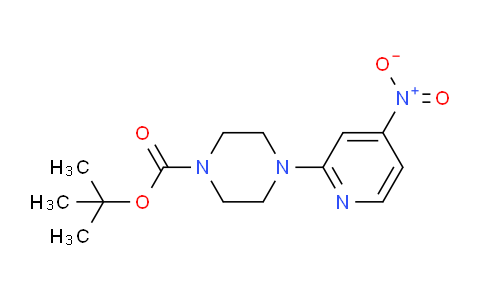 CAS No. 1430196-98-7, tert-butyl 4-(4-nitropyridin-2-yl)piperazine-1-carboxylate