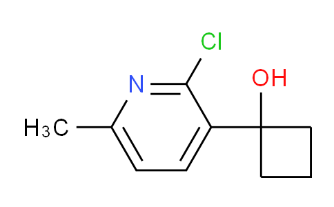 CAS No. 1432493-37-2, 1-(2-Chloro-6-methylpyridin-3-yl)cyclobutanol