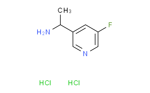 CAS No. 1432679-07-6, 1-(5-Fluoropyridin-3-yl)ethan-1-amine dihydrochloride
