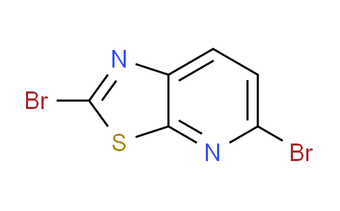 CAS No. 1440428-02-3, 2,5-Dibromo-[1,3]thiazolo[5,4-b]pyridine