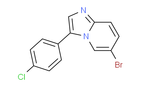 CAS No. 1464158-49-3, 6-Bromo-3-(4-chlorophenyl)imidazo[1,2-a]pyridine