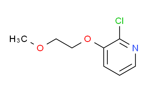 CAS No. 1484765-63-0, 2-Chloro-3-(2-methoxyethoxy)pyridine