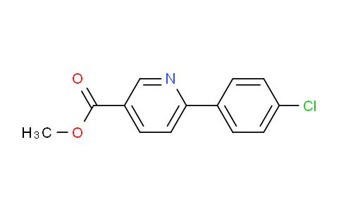 CAS No. 149467-80-1, methyl 6-(4-chlorophenyl)pyridine-3-carboxylate