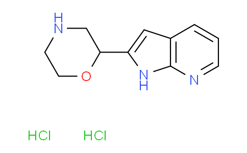 CAS No. 1503503-78-3, 2-Morpholin-2-yl-1h-pyrrolo[2,3-b]pyridine dihydrochloride