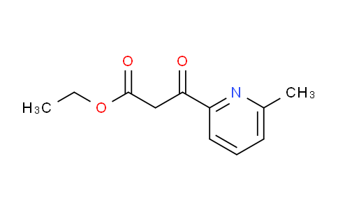 CAS No. 150401-96-0, Ethyl 3-(6-methylpyridin-2-yl)-3-oxopropanoate