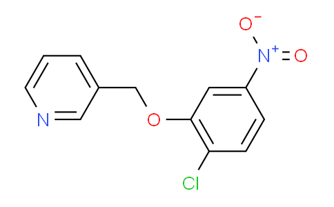 CAS No. 1504819-65-1, 3-(2-Chloro-5-nitrophenoxymethyl)pyridine