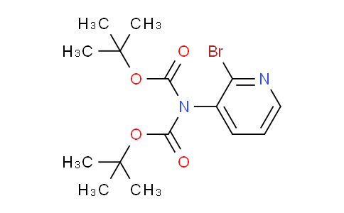 CAS No. 1562233-04-8, tert-Butyl N-(2-bromopyridin-3-yl)-N-[(tert-butoxy)carbonyl]carbamate
