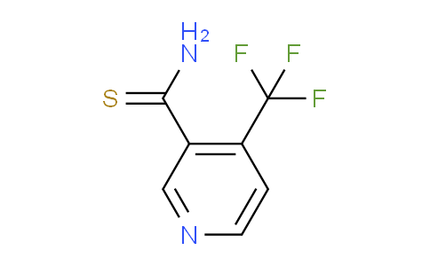 CAS No. 158063-54-8, 4-(Trifluoromethyl)pyridine-3-carbothioamide