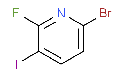 CAS No. 1599474-54-0, 6-Bromo-2-fluoro-3-iodopyridine