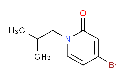 CAS No. 1620698-93-2, 4-Bromo-1-isobutylpyridin-2(1h)-one