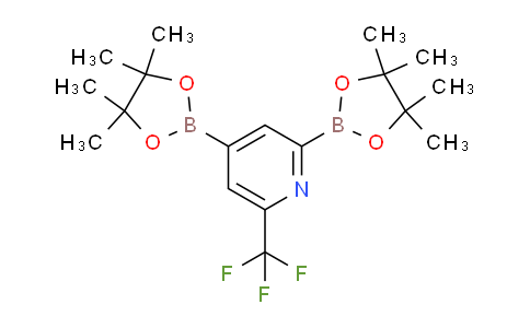 CAS No. 1622217-15-5, 6-Trifluoromethylpyridine-2,4-diboronic acid, pinacol ester