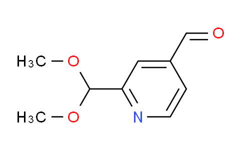 CAS No. 1625618-11-2, 2-(Dimethoxymethyl)pyridine-4-carbaldehyde