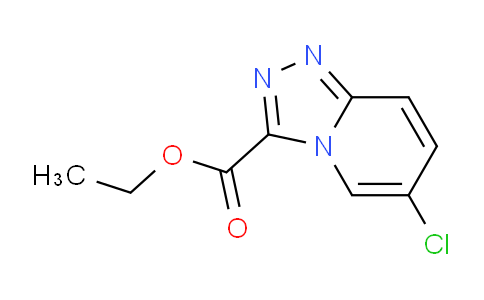 CAS No. 1628946-63-3, Ethyl 6-chloro-[1,2,4]triazolo[4,3-a]pyridine-3-carboxylate
