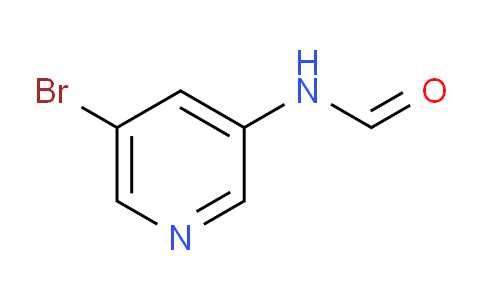 CAS No. 1692703-11-9, N-(5-Bromopyridin-3-yl)formamide