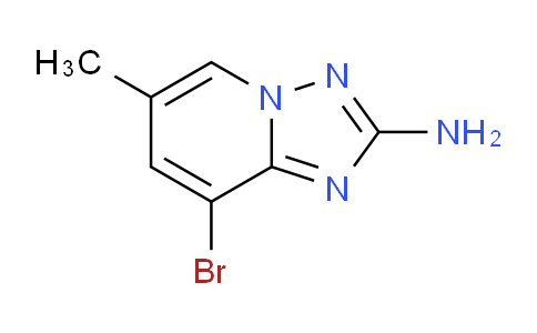 CAS No. 175965-69-2, 8-Bromo-6-methyl-[1,2,4]triazolo[1,5-a]pyridin-2-amine