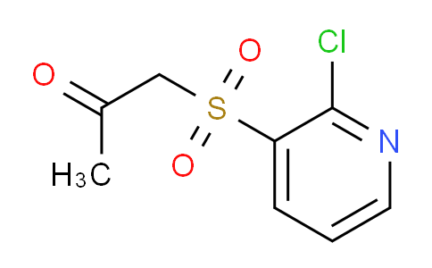 CAS No. 1779132-08-9, 1-[(2-Chloropyridin-3-yl)sulfonyl]acetone