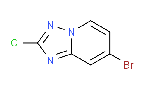 CAS No. 1784300-41-9, 7-Bromo-2-chloro-[1,2,4]triazolo[1,5-a]pyridine