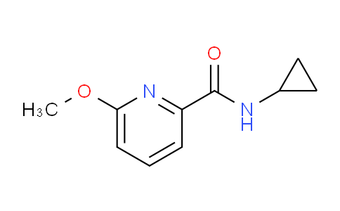 CAS No. 1789171-19-2, N-Cyclopropyl-6-methoxypyridine-2-carboxamide