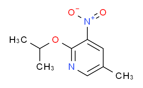 CAS No. 179677-10-2, 5-Methyl-3-nitro-2-(propan-2-yloxy)pyridine