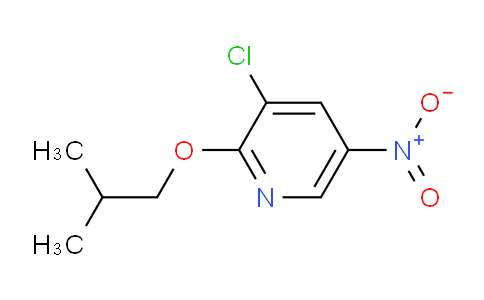 CAS No. 1800262-24-1, 3-chloro-2-(2-methylpropoxy)-5-nitropyridine