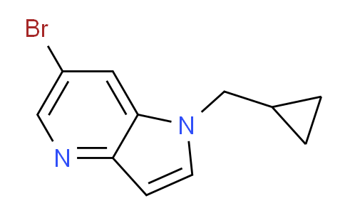 CAS No. 1801905-66-7, 6-Bromo-1-(cyclopropylmethyl)-1h-pyrrolo[3,2-b]pyridine