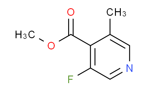 CAS No. 1803821-90-0, Methyl 3-fluoro-5-methylpyridine-4-carboxylate