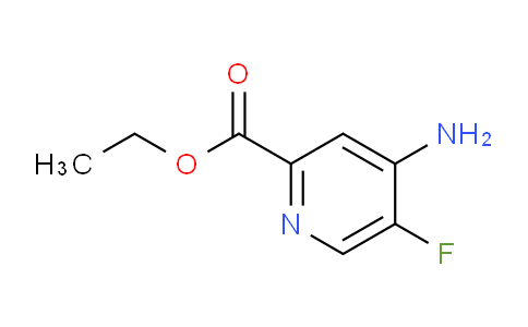 CAS No. 1804145-60-5, Ethyl 4-amino-5-fluoropyridine-2-carboxylate
