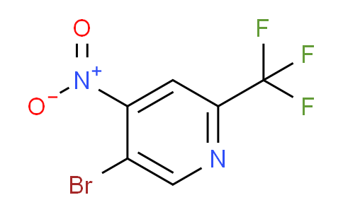 CAS No. 1805567-78-5, 5-bromo-4-nitro-2-(trifluoromethyl)pyridine