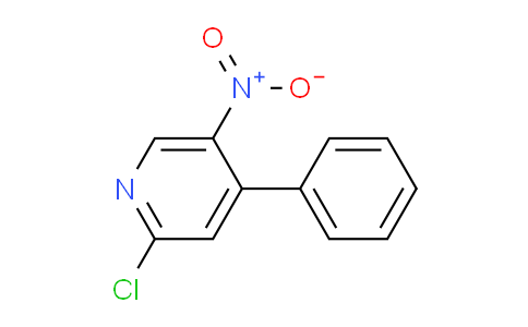 CAS No. 1805645-34-4, 2-Chloro-5-nitro-4-phenylpyridine