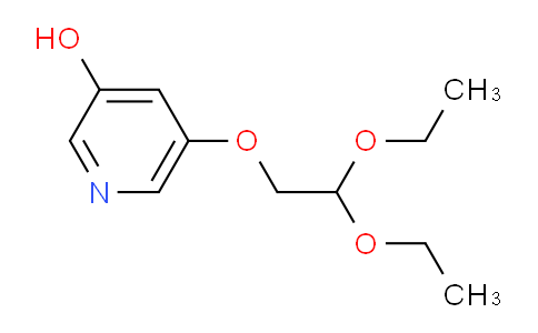 CAS No. 1807503-93-0, 5-(2,2-Diethoxyethoxy)pyridin-3-ol
