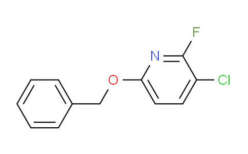 CAS No. 1817717-64-8, 6-(benzyloxy)-3-chloro-2-fluoropyridine