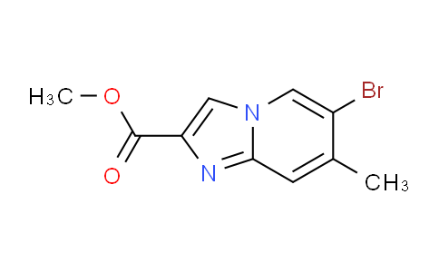 CAS No. 1820641-83-5, Methyl 6-bromo-7-methylimidazo[1,2-a]pyridine-2-carboxylate
