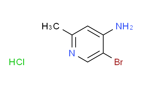 CAS No. 1820684-03-4, 5-Bromo-2-methyl-pyridin-4-ylamine HCl
