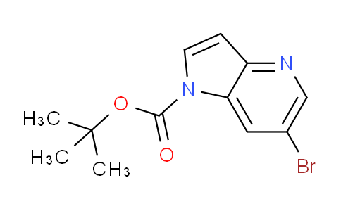 CAS No. 1820711-82-7, tert-Butyl 6-bromo-1H-pyrrolo[3,2-b]pyridine-1-carboxylate