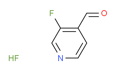 CAS No. 1820741-48-7, 3-Fluoropyridine-4-carbaldehyde hydrofluoride
