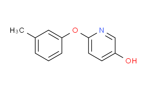 CAS No. 1822664-58-3, 6-(3-Methylphenoxy)pyridin-3-ol